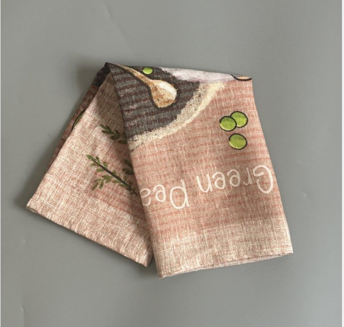 Hot Sales Custom Printed Linen Napkins