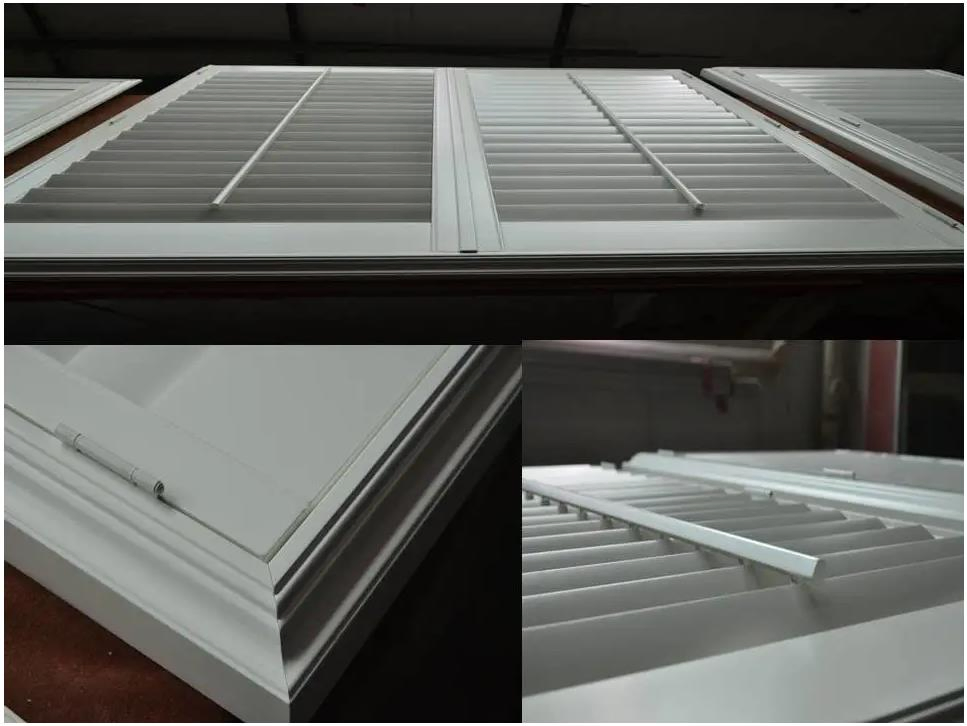 Wholesale Adjustable High Quality PVC Window Plantation Shutters