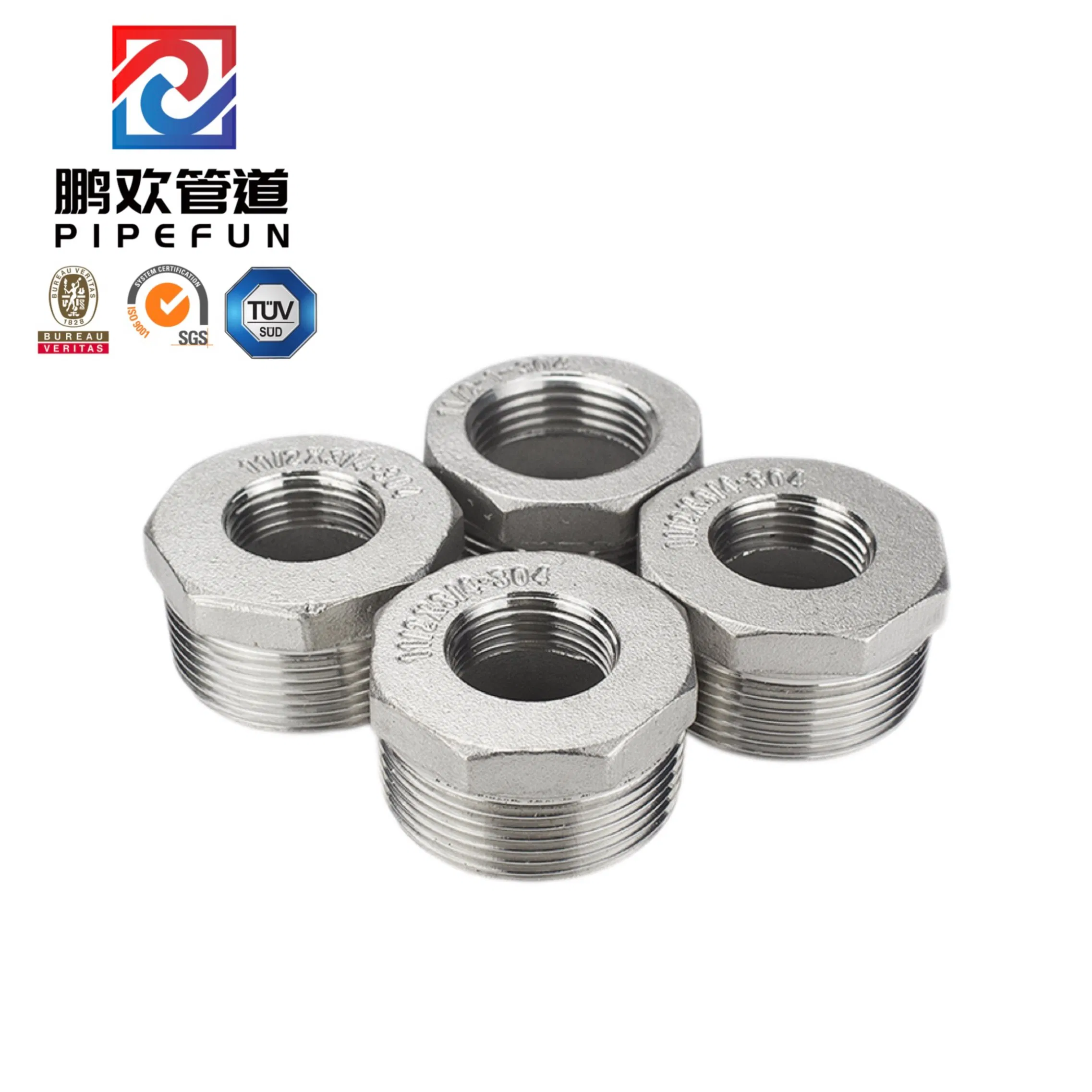 Stainless Steel Forging Fitting Reducing Hex Head Bushing