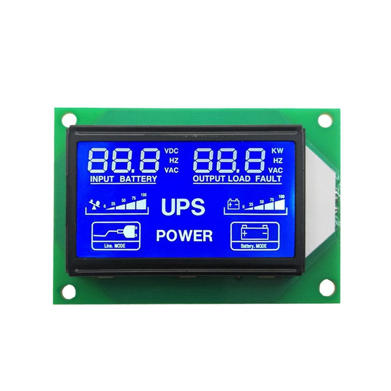 Monochrome Segment Htn LCD Display for Multimeter/Hybrid Meter etc.