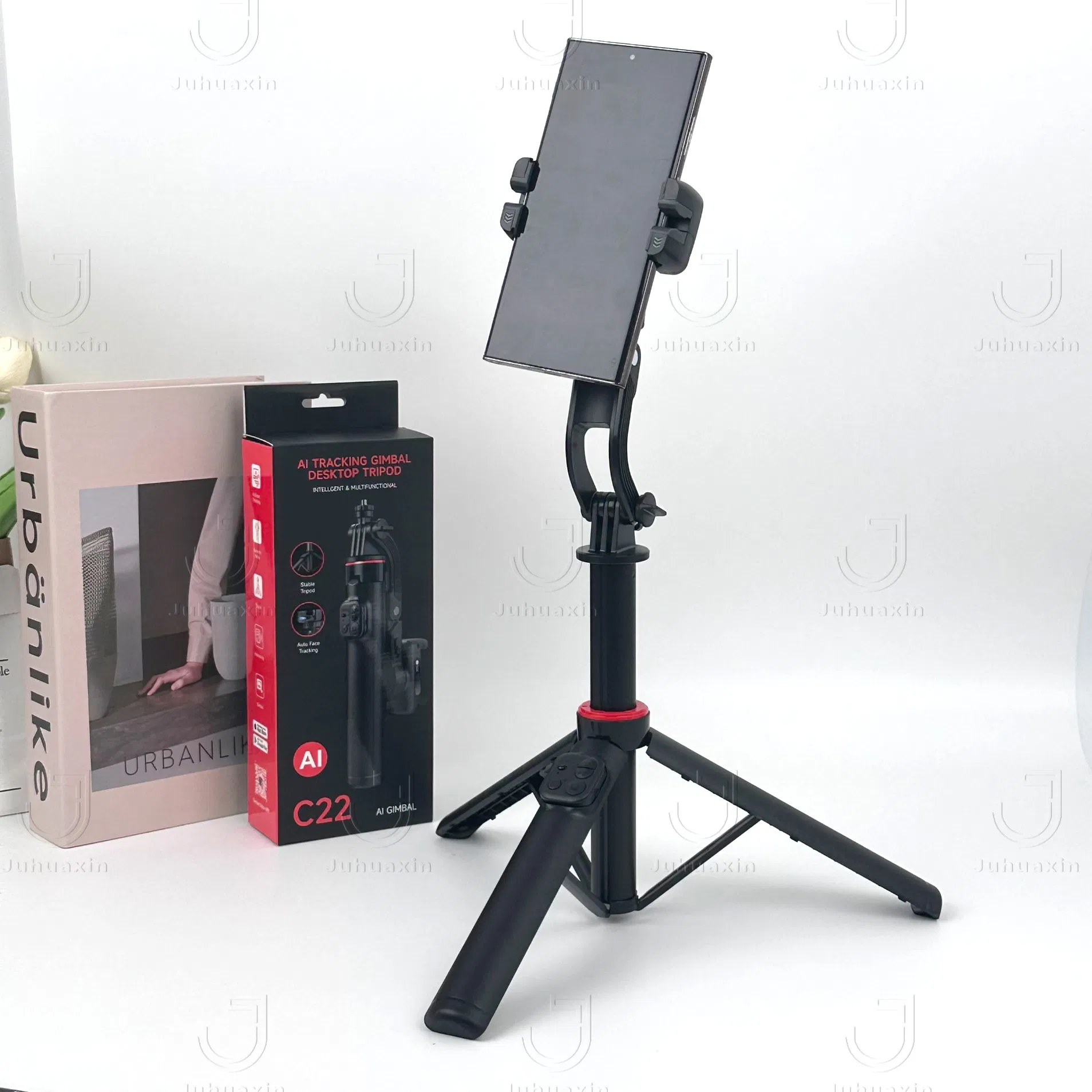 Factory Price High Quality PTZ Bracket Smart Bracket C22 Mobile Phone Mobile Bracket 360° Free Rotation PTZ Bracket for Fixing Mobile Phone