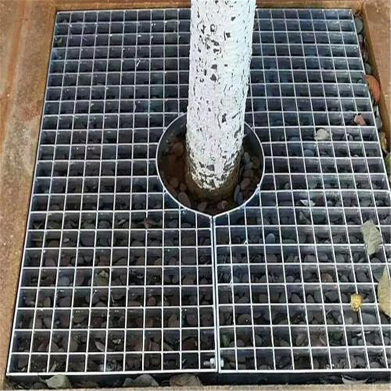Durable Galvanized Steel Grating as Platform Grating for Airports 3mm Cross Bar