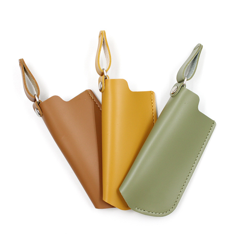 EA277 carry travel custom bic cover sleeve protective storage waterproof holder leather lighter case