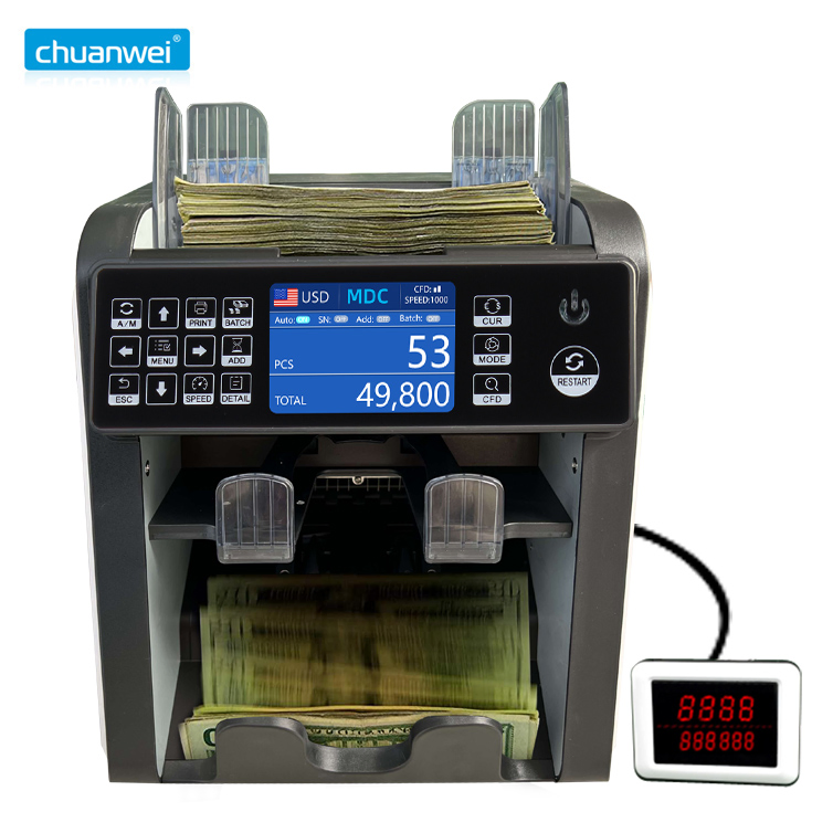 Cashing Counting Bill Counters Financial Equipment Bill Counter Mix Value Banknote Counter Counting Machine Currencty Counters