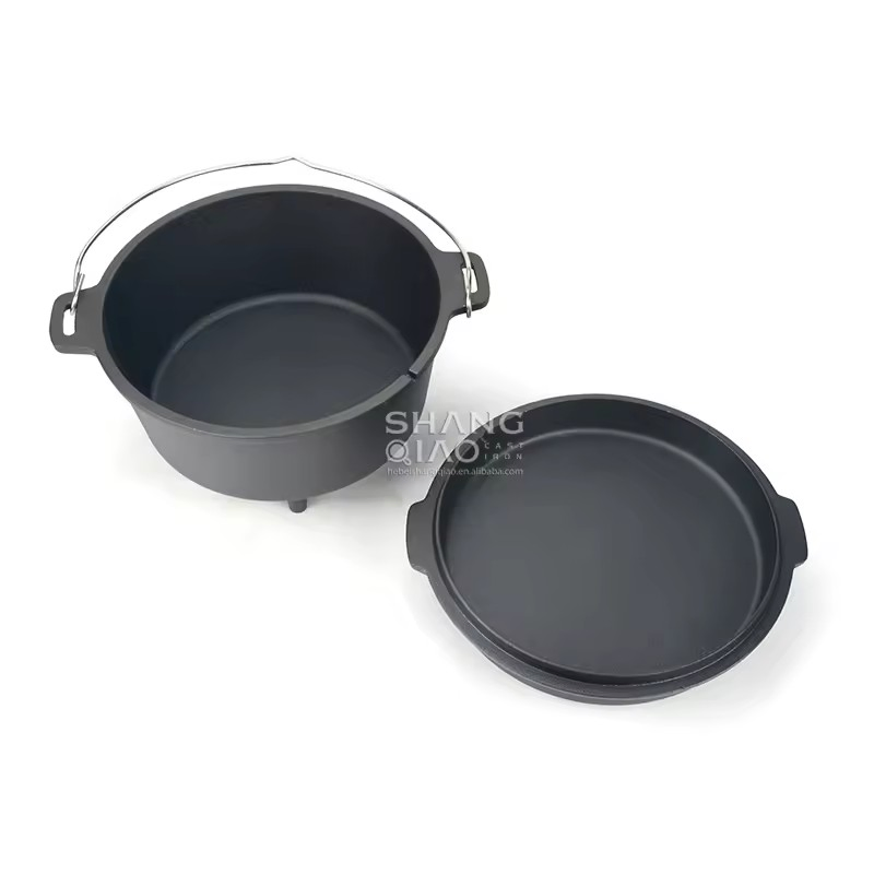 Чугунный казан для кемпинга Heavy Duty