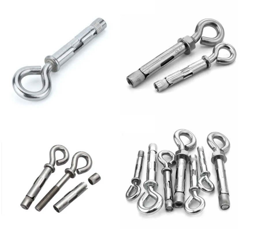 Stainless Steel J Type Ring Hook Sleeve Expansion Anchor Bolts