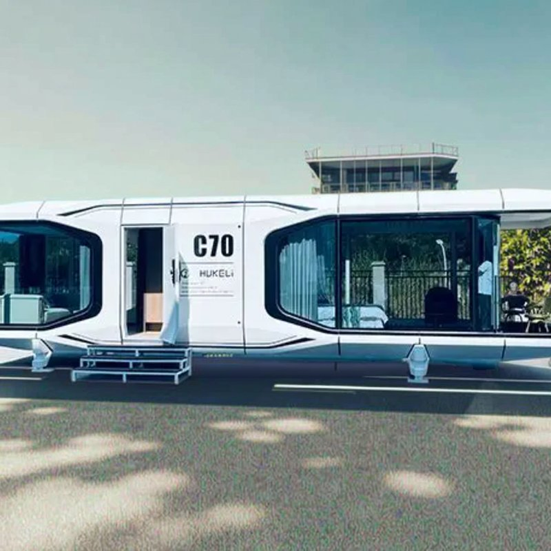 Modern Designed Quick-Deploy Capsule House Modules for Emergency Housing for Warehouse Villa Hotel Apartment