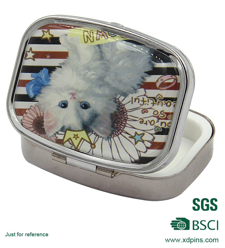 Zinc Alloy Metal Beautiful Make up Mirror