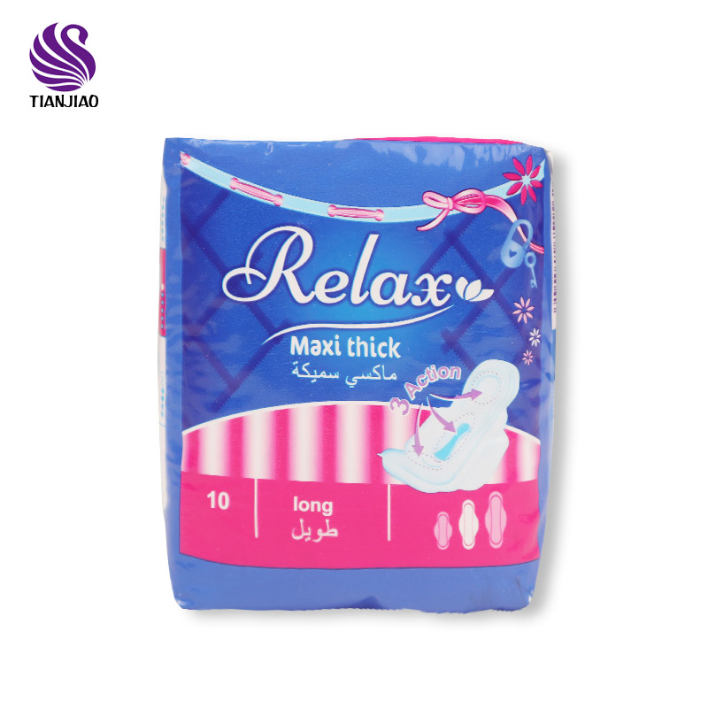 High Quality Relax Sanitary Napkin with Super High Absorbency