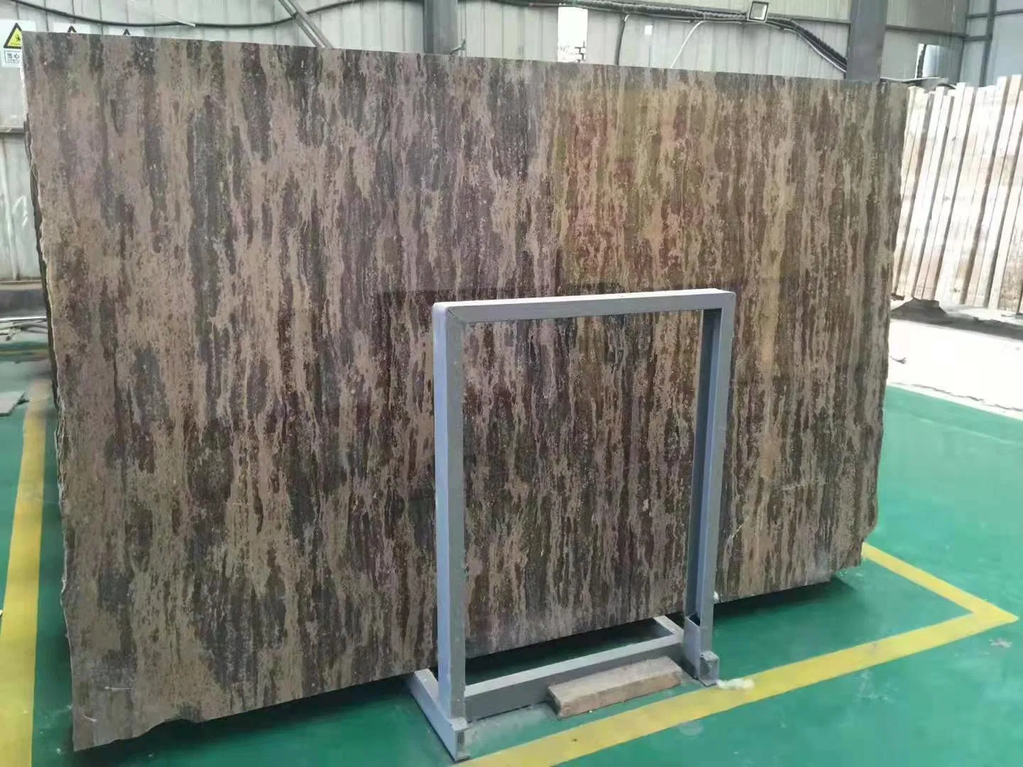 Popular Natural New Coffee Brown Marble Slab and Tile for Hotel Wall Floor Decorate