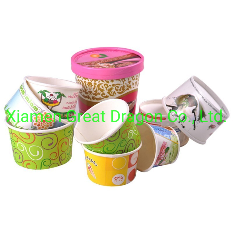 Double-Sided Poly Paper Cold Ice Cream Cups (PC1003)