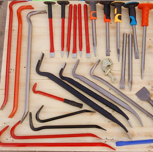 Forged European Nail Puller Wrecking Bar