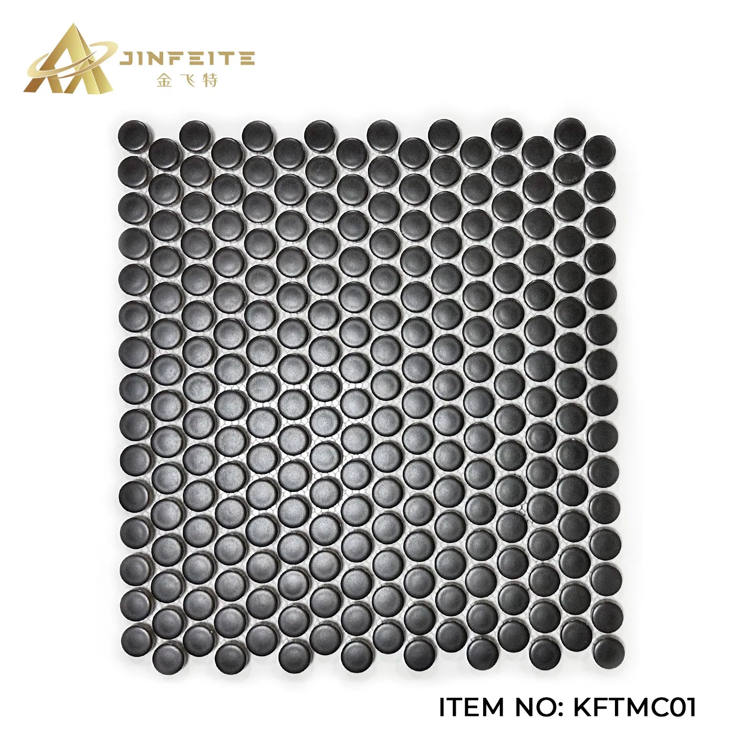 Smokey Grey Matt Surface Ceramic Mosaic Withe Mesh Backed Best Price 300*300mm
