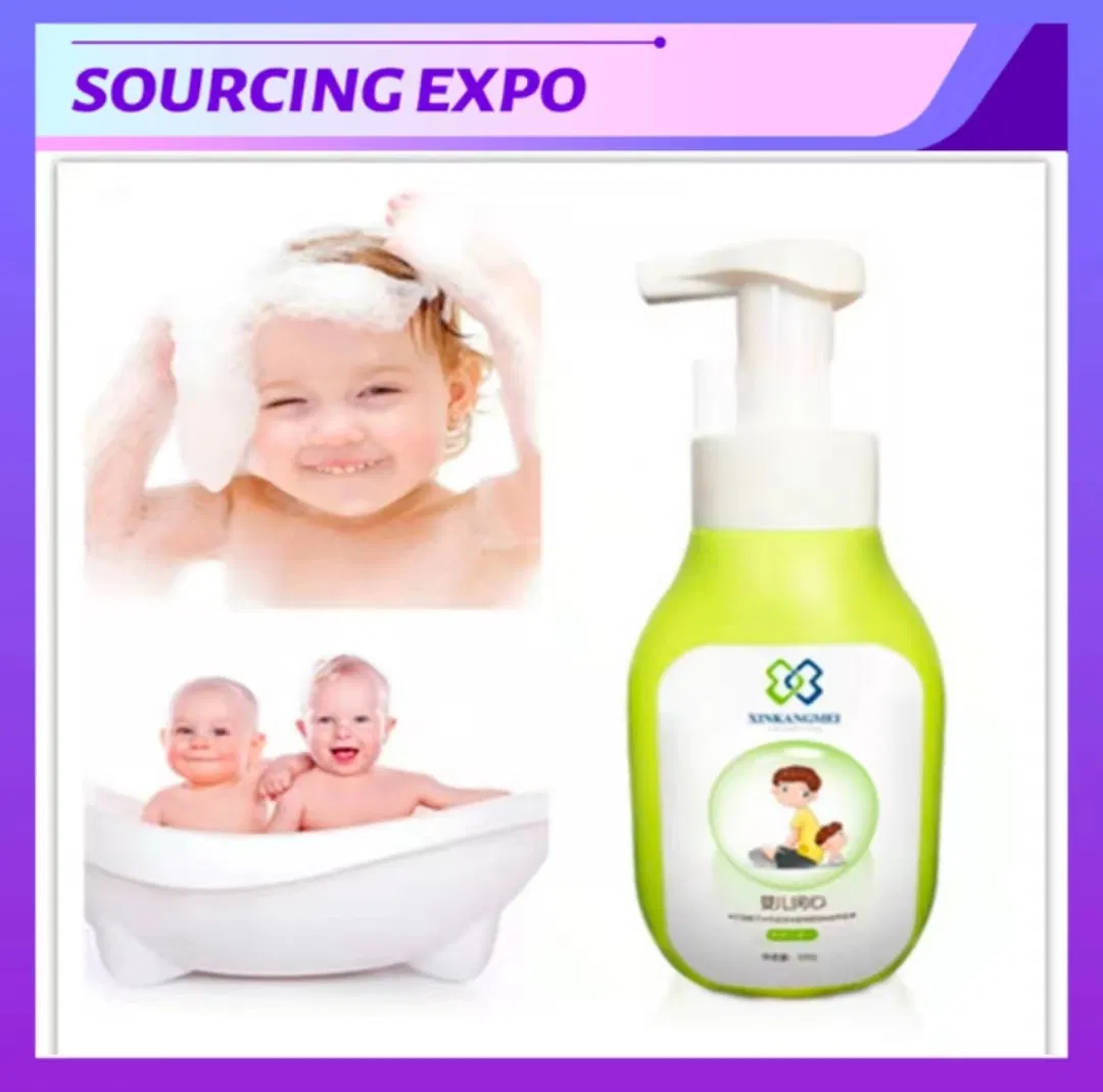 Sourcing Expo OEM Natural 2 in 1 Baby Bath & Baby Wash Skin Care Shampoo Body Wash