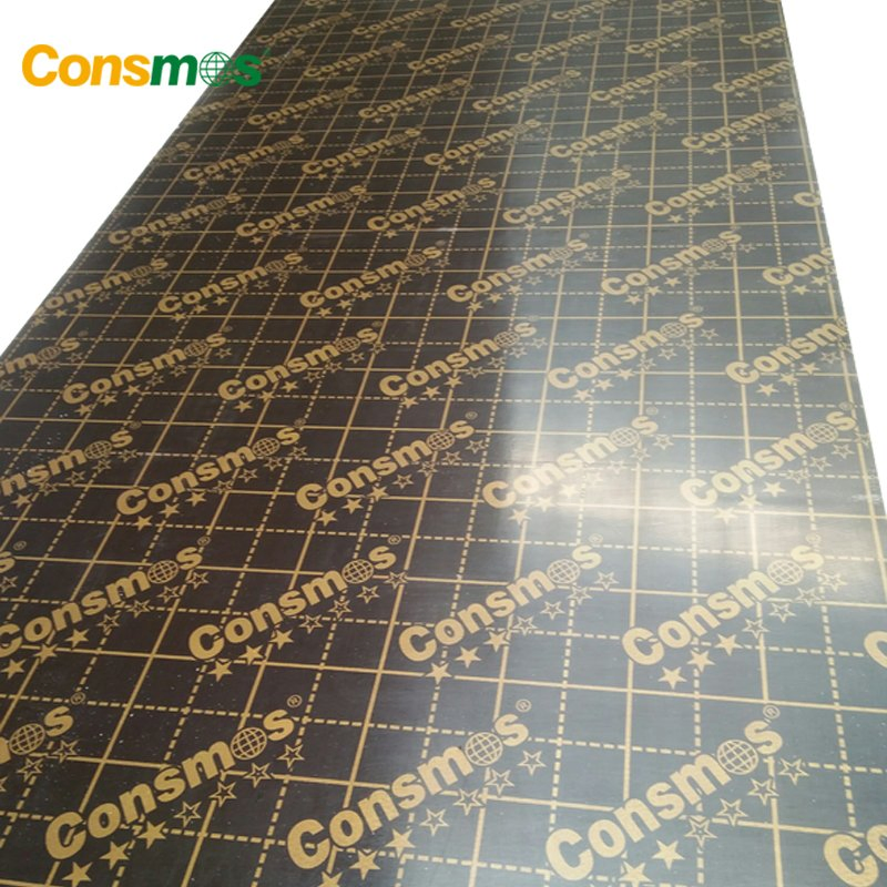 Construction Use 1220X2440mm 18mm WBP Glue Plywood Biz Standard Film Faced Plywood Board