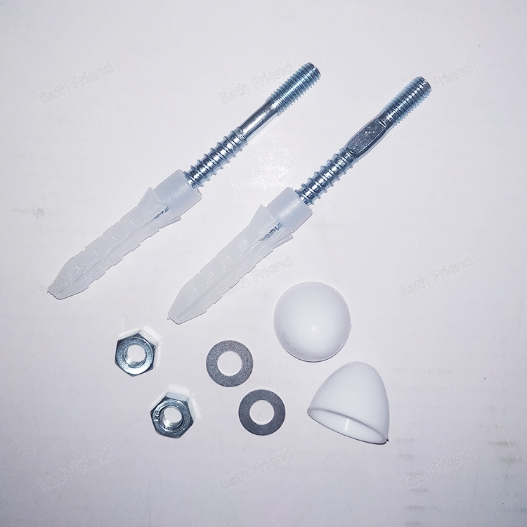 Top Quality Durable Bathrooms Fitting Kit Screw Bolts Vertical Wall Hung Wash Basin Fixing Screw Set