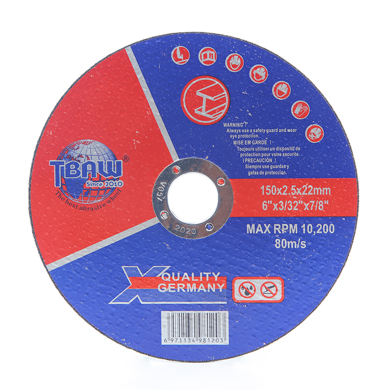 Hot Sale China Factory115X1.0X22.2mm Grinding Wheel Metal Cutting Disc Resin Cutter Grinder Cut Economic Cutting and Grinding Disc Abrasive Wheel