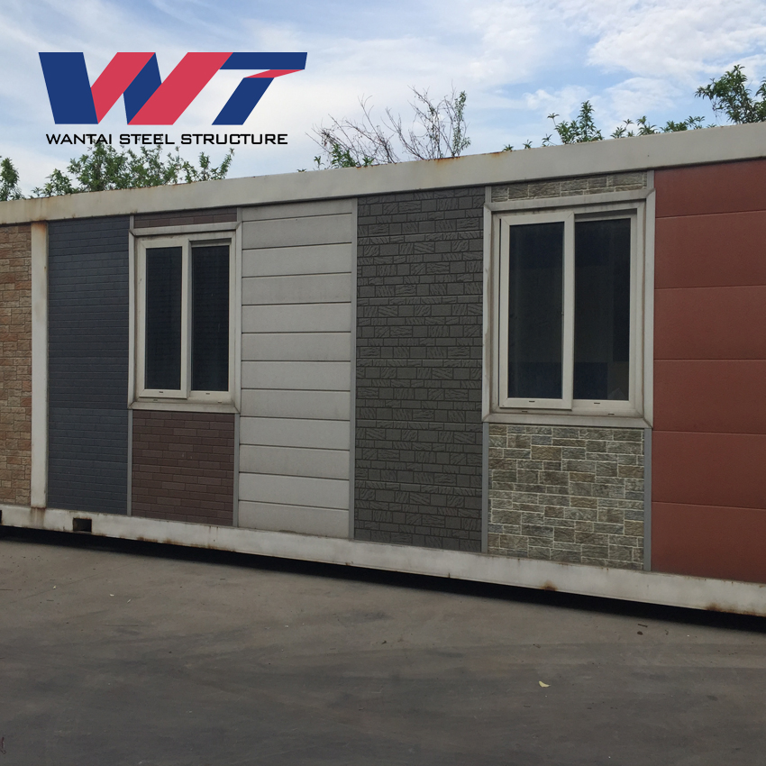 Sandwich Panel Material and Hotel Use Steel Container Homes High Quality Mobile Container House for Sentry Box House
