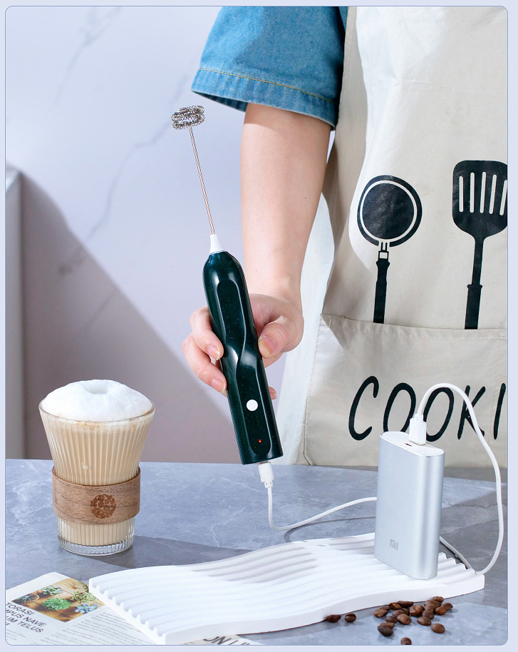 Hot Selling Portable Mixer Frother Coffee Whisk Operatd Handheld Battery Electric Milk Frother Kitchen Utensils