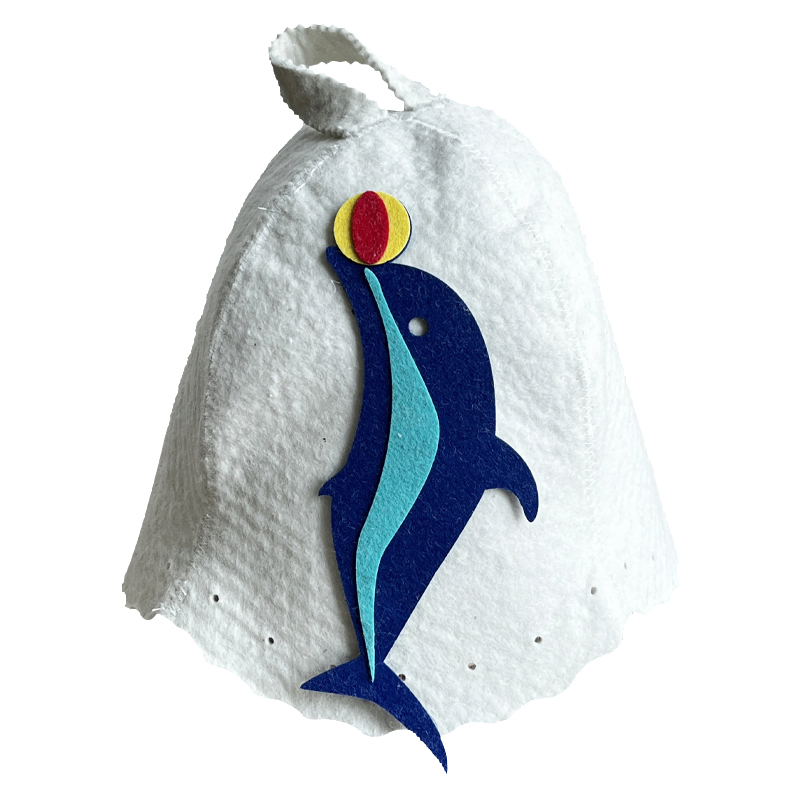 100% Wool Felt Unisex Sauna Hat – Ideal for Bathing, Steaming, and Finnish Sauna Sessions.