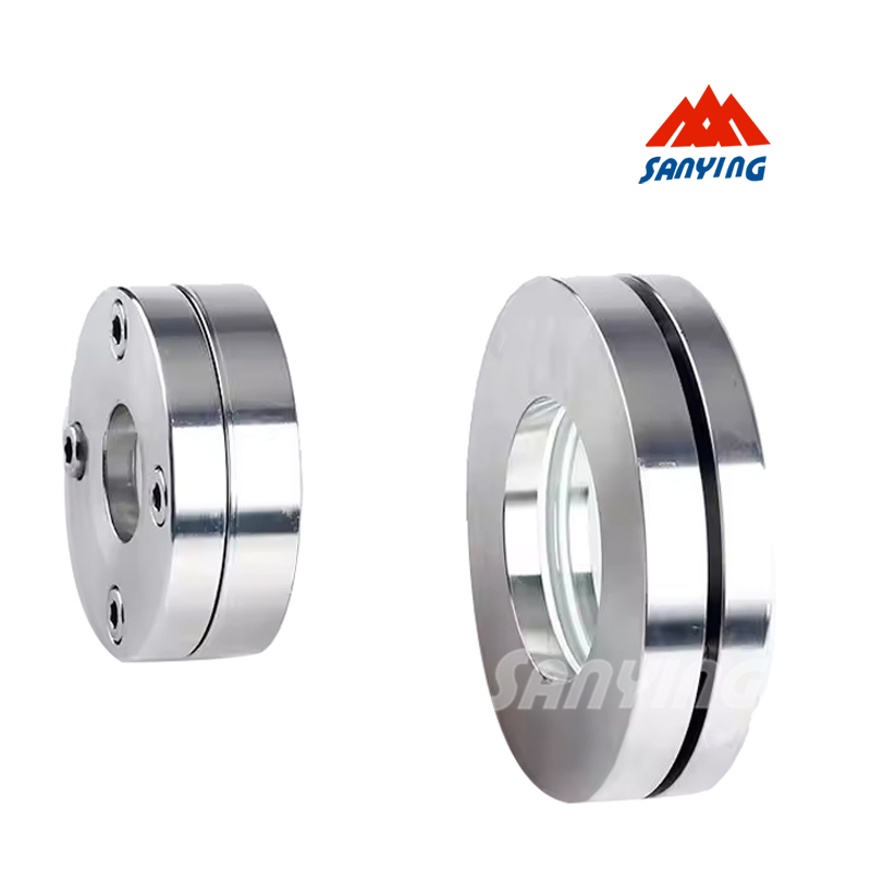 Sanitary Stainless Steel Pressure Round Flange Sight Glass with Flange for Tank