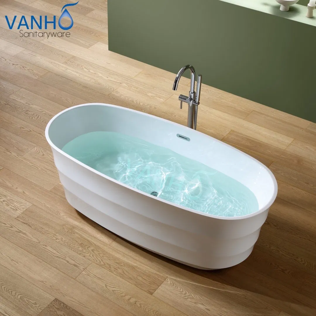 Акриловая ванна Vanho AT-203, отдельностоящая, белая