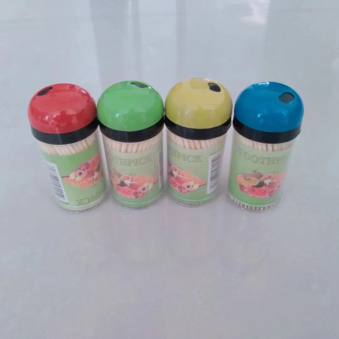 Food-Contact Grade Eco-Friendly Biodegradable Disposable 100% Natural Bamboo Toothpick