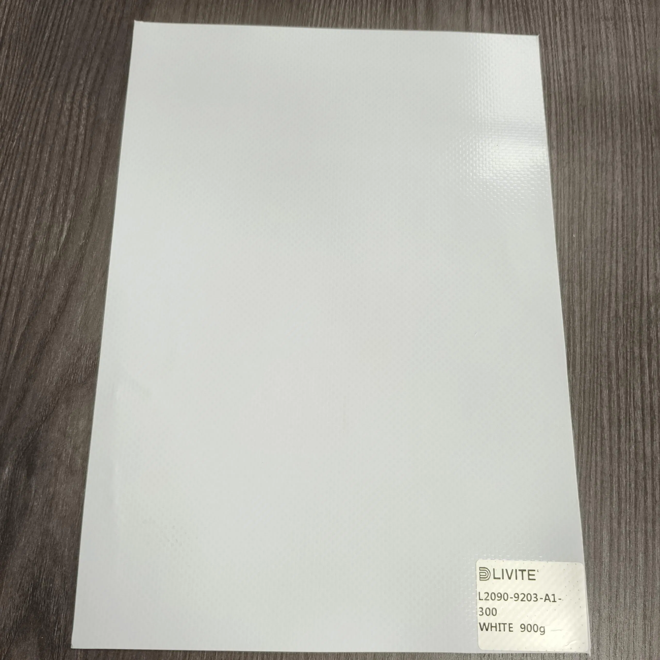 Heavy-Duty 900GSM Waterproof White PVC Tarpaulin for Outdoor Use