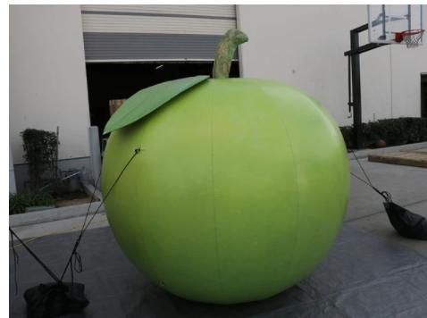 2023 New Advertising Inflatable Tshirt Logo Shape for New Year Sale