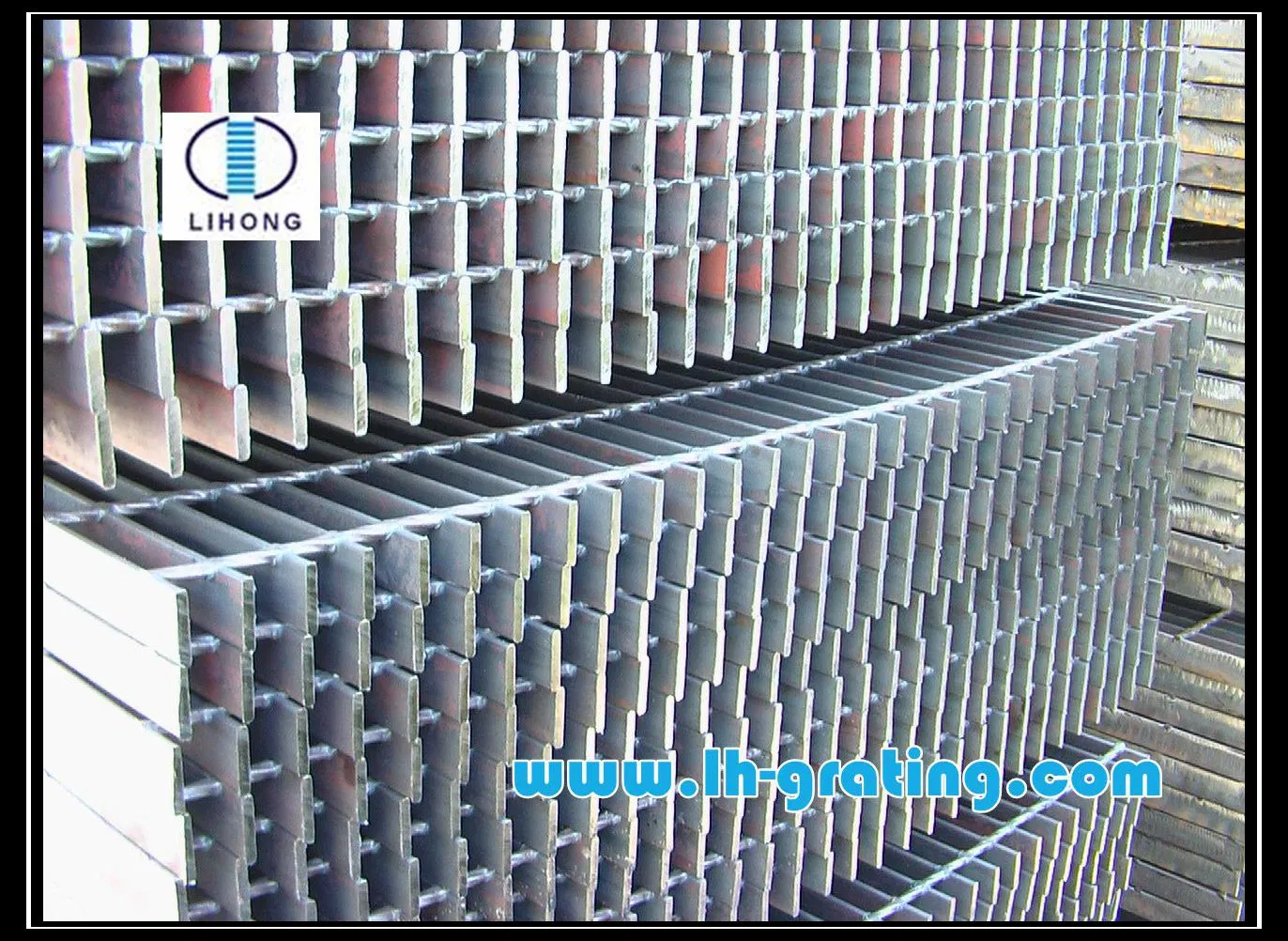 Hgd Q235 Mill Finish Steel Bar Grating for Floor