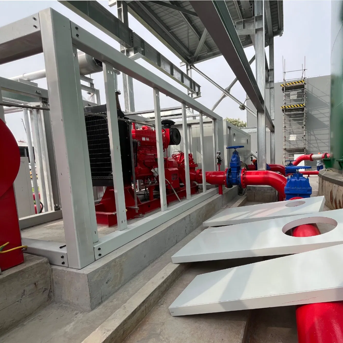 Outdoor Fire Pump Sound Insulation Cover