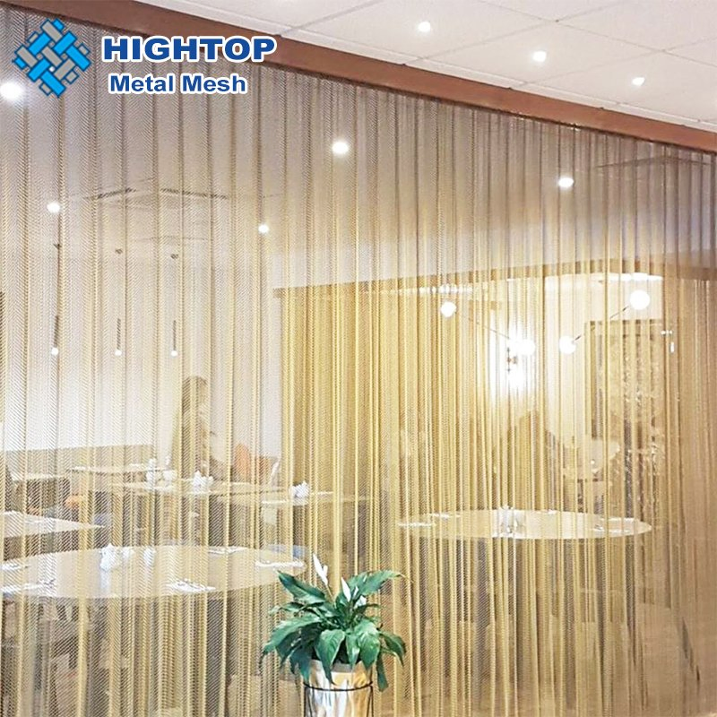 Factory Price Stainless Aluminum Decorative Metal Chain Mesh Curtain