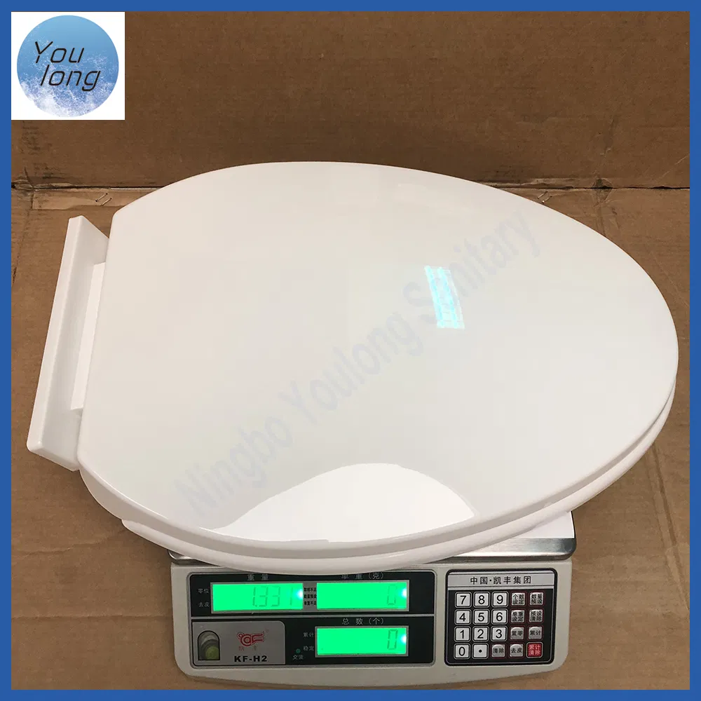 PP Duroplast Bathroom Toilet Wc Seat with Soft Close Round Shape