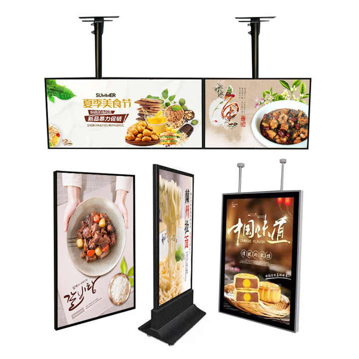 Customized Menu Framed Snap Frame Magnetic Advertising LED Poster Posters Movie Poster