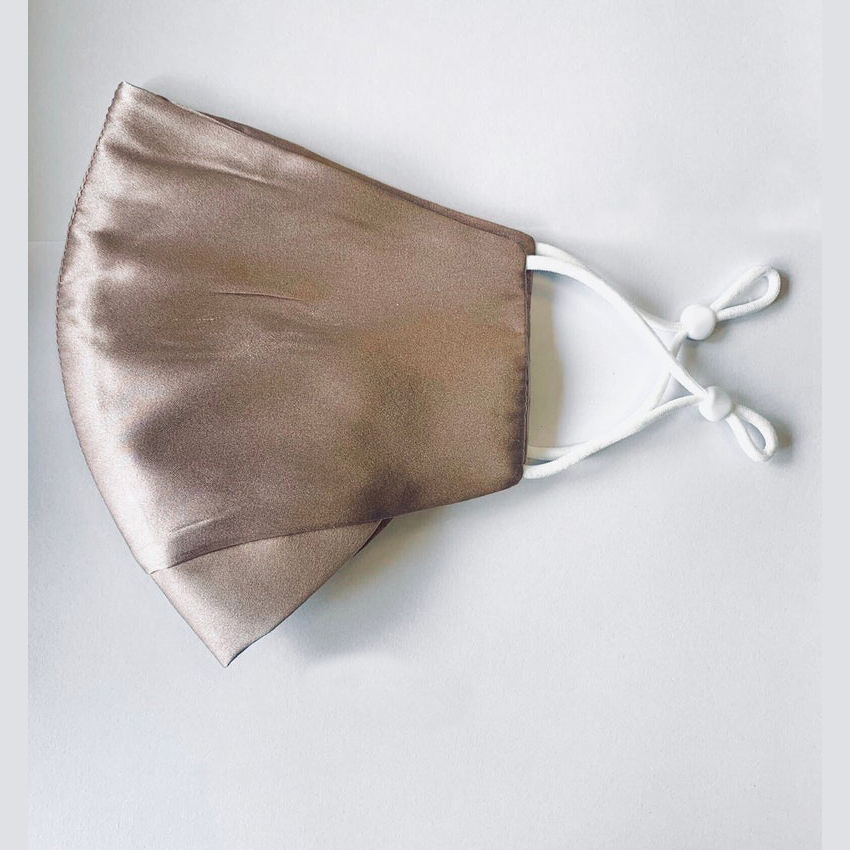 Custom Made Lady Satin Silk Facemask