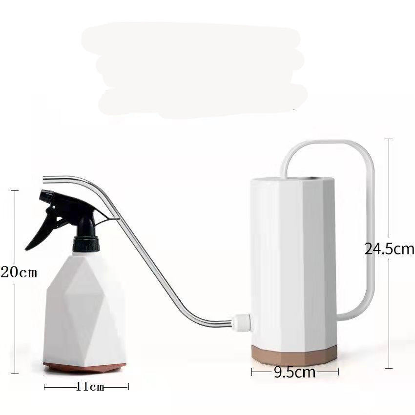 Nordic Handle Plastic Oval Indoor Plants Flowers Spray Bulk Watering Can