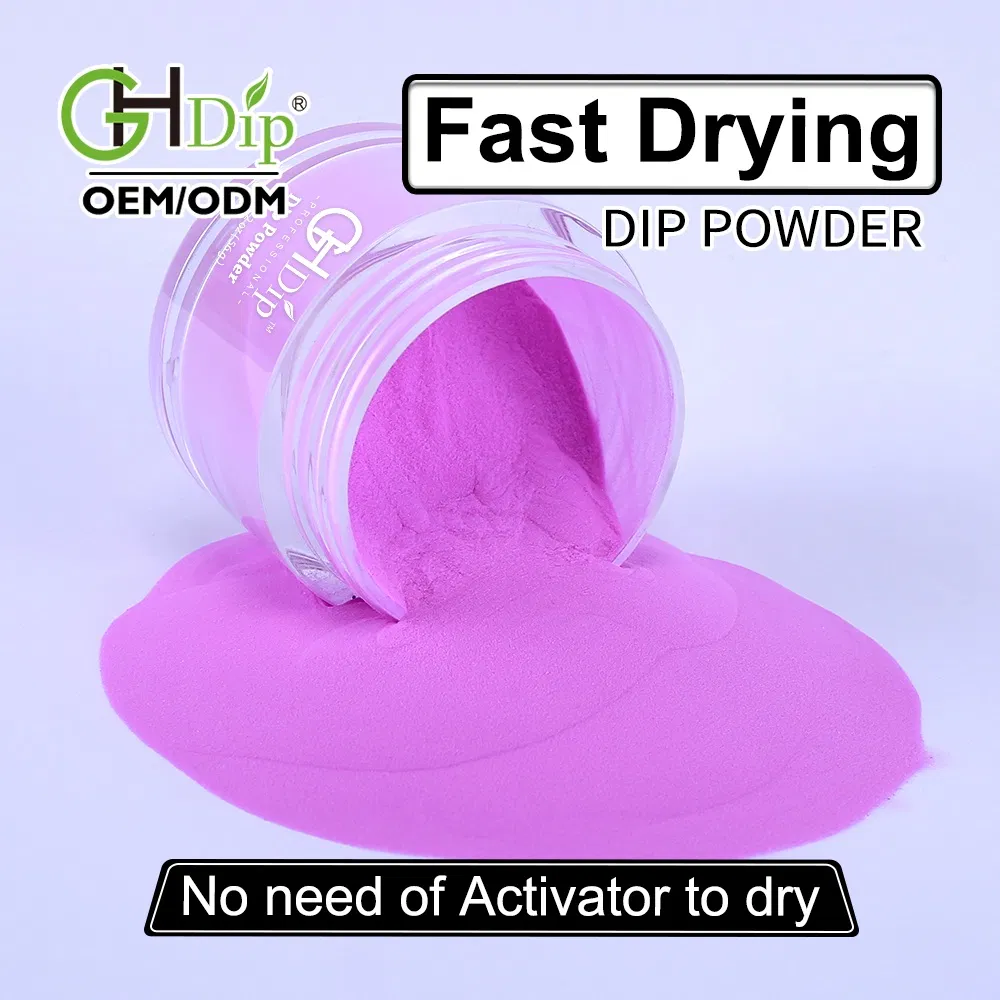 2019 New Trend Fast Drying Nail Dipping Powder Gelous Colors for Quick DIP Nails Art