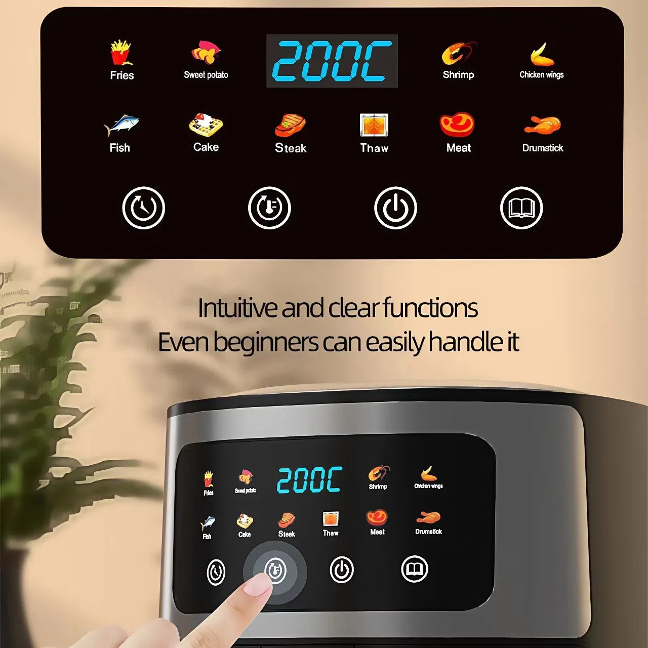 High Quality Oil-Free Health Air Fryer Home Appliance