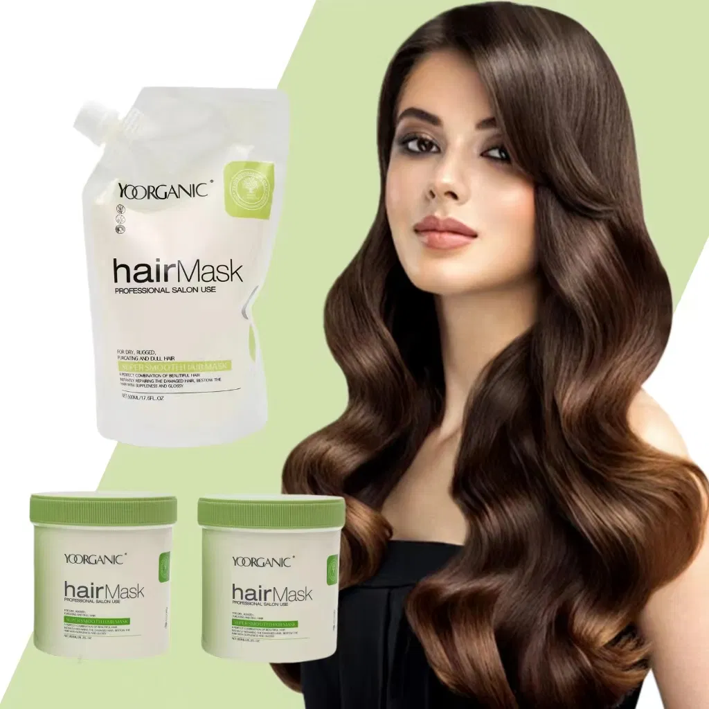 Private Label Deep Hydrating Hair Mask Nourishing Plant Essence Vitamin E Hair Conditioner Hair Mask