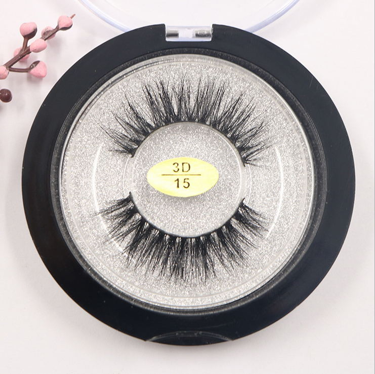 Labor Eyelashes 3D Mink Lashes Handmade Full Strip Lashes Cruelty Free Luxury Mink Eyelashes Makeup for Woman
