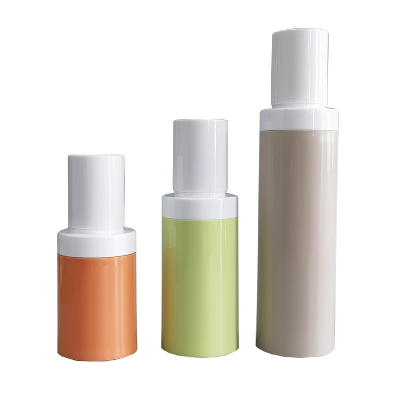 New Cosmetic 30ml 50ml 100ml PP Screw Vacuum Airless Pump Bottle Octagonal Cap for Skincare Cream Serum Lotion