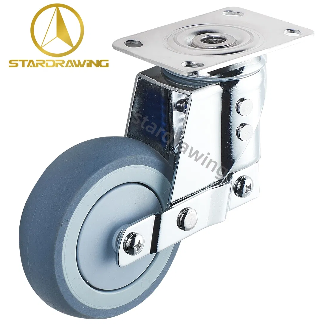 Stardrawing 4inch 100mm Spring Loaded Caster Wheels