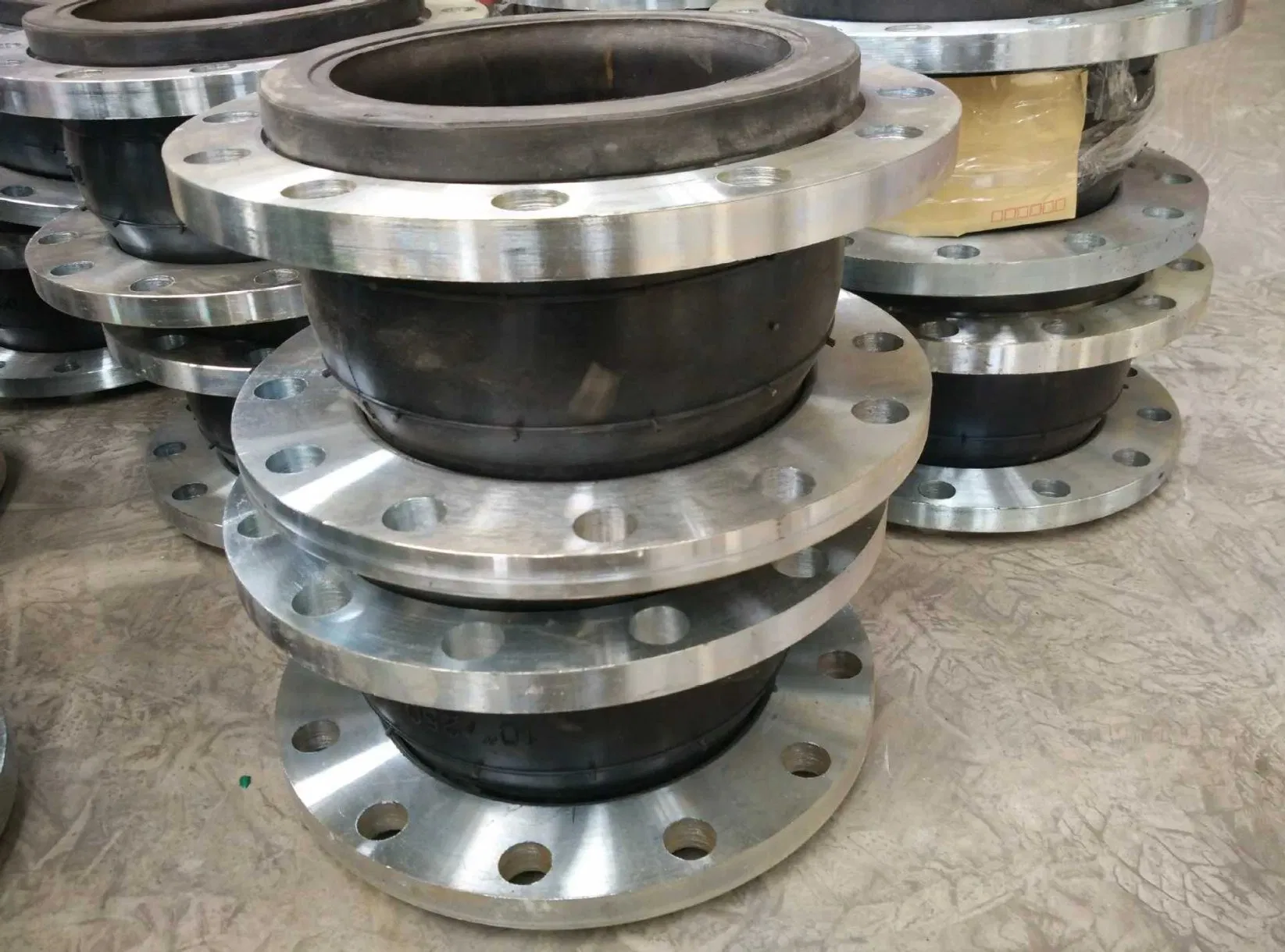 Expansion Joint Natural Rubber with Stainless Steel 304 Flange