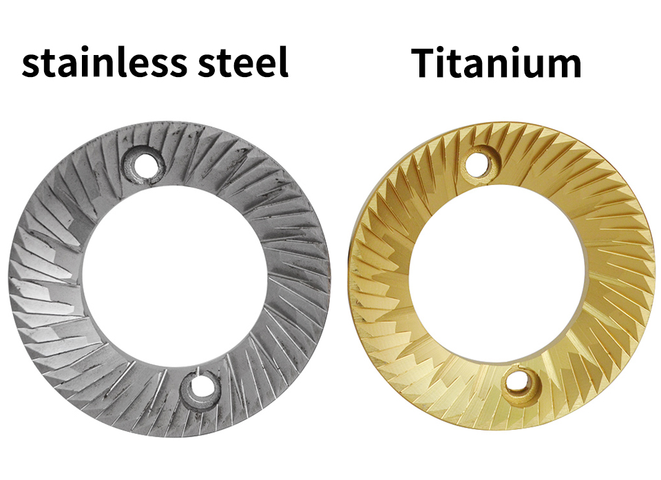 Cheap Espresso Coffee Grinder/Commercial Bulk Adjustable Titanium 60mm Burr Coffee Grinder