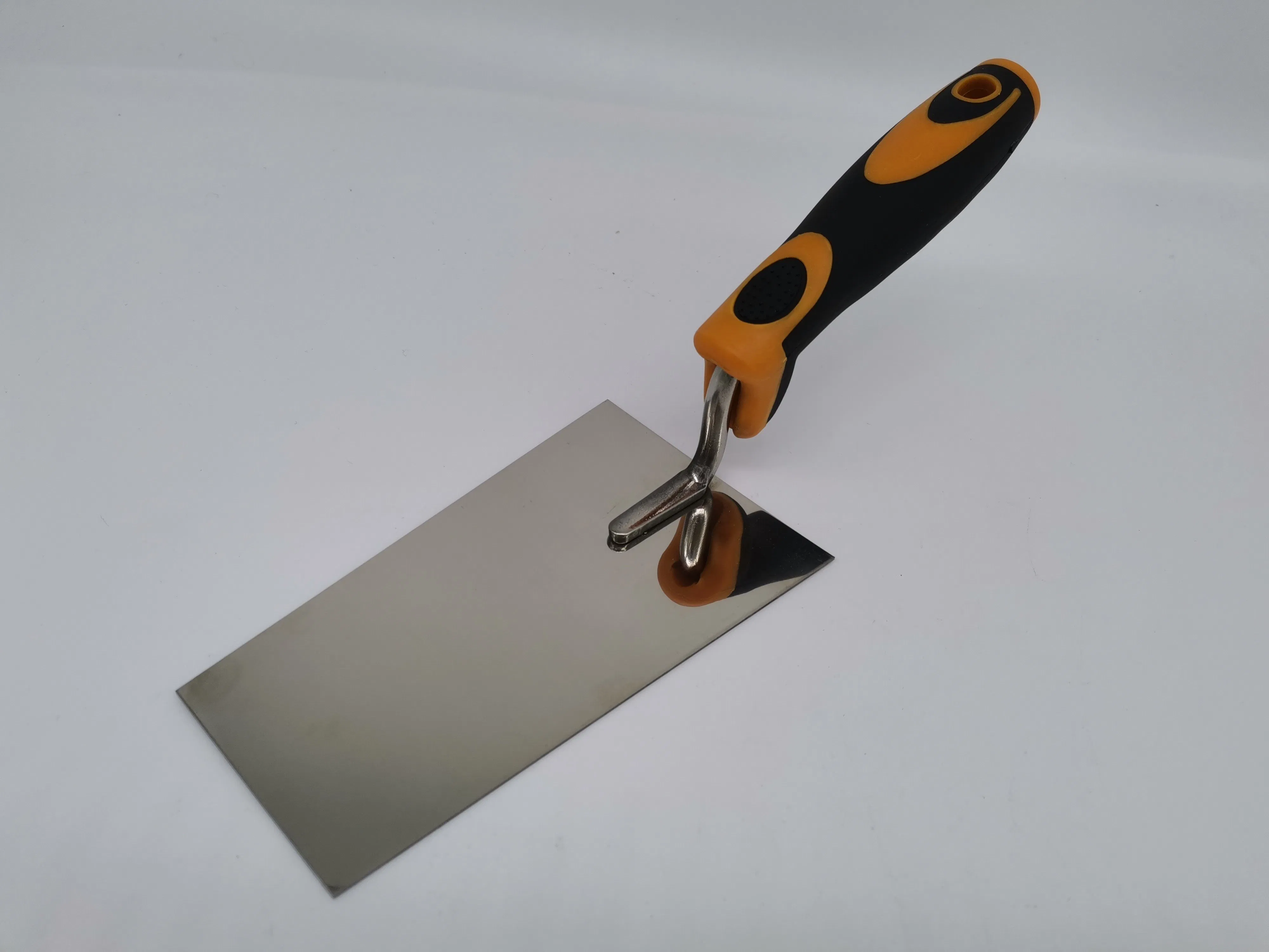 Bricklaying Trowel with Dual-Color Soft TPR Grip Handle