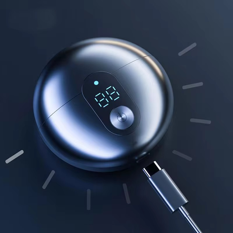 Wet Dry Easy Carry Rotary Trimmer Waterproof Portable Travel Razor Rechargeable Shaver