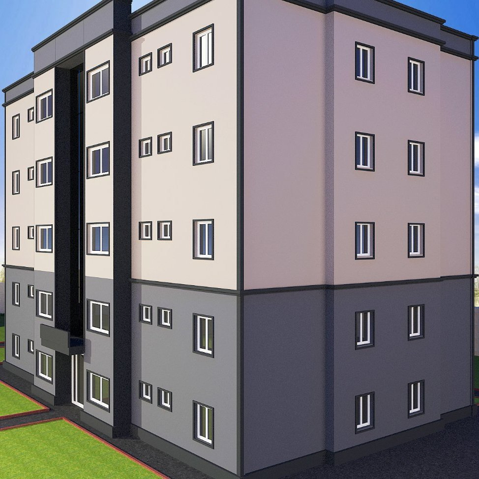 Steel Structure Building Multi-Story Prefab House Apartment