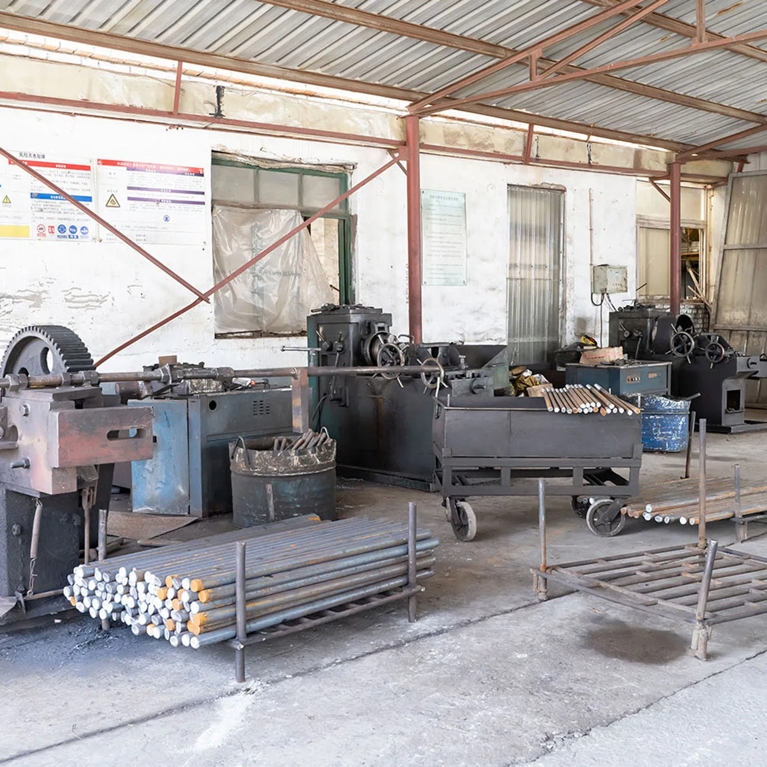 Стальные мелющие стержни для промышленности