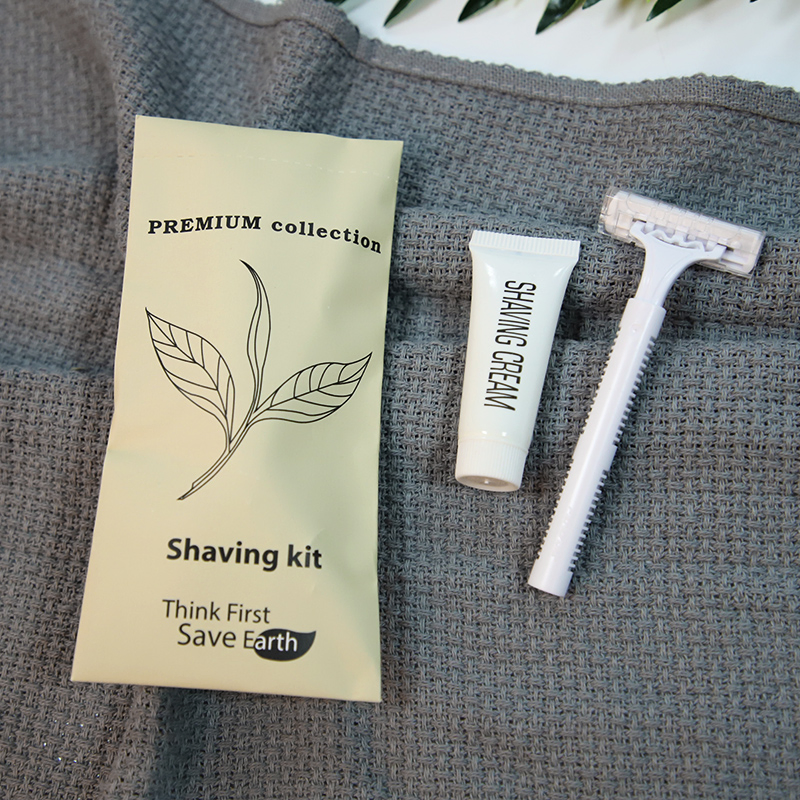 5 Star Hotel Dental Kit Stone Paper for Travel Kits Disposable Paper Packing Hotel Amenities Sets
