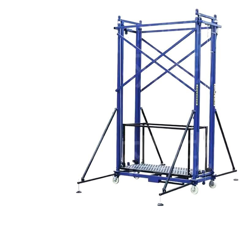 Electric Mobile Scaffolding Tower with Outriggers – Stable & Easy to Assemble